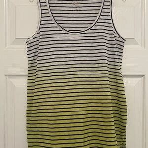 Striped hombre Top